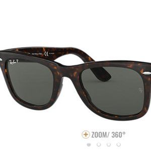 Ray ban wayfarer polarized tortoise shell sun